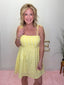 Lemon Yellow Polka Dot Dress with Pockets 150 Dresses & Jumpsuits - Ella Chic BoutiqueWishlist