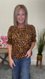 Let it Reign Leopard Print Top 110 Tops - Ella Chic Boutique