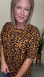 Let it Reign Leopard Print Top 110 Tops - Ella Chic Boutique