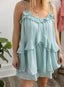 Let's Play Mermaids Teal Romper - Ella Chic BoutiqueElla Chic Boutique