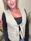 Lift You Up Sage Green Quilted Vest 110 Tops - Ella Chic Boutique