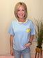Love For Lemons Embroidered T-shirt Top