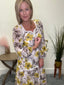 Love of Yellow Floral Print Ida Dress 150 Dresses & Jumpsuits - Ella Chic Boutique