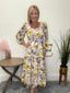 Love of Yellow Floral Print Ida Dress 150 Dresses & Jumpsuits - Ella Chic Boutique