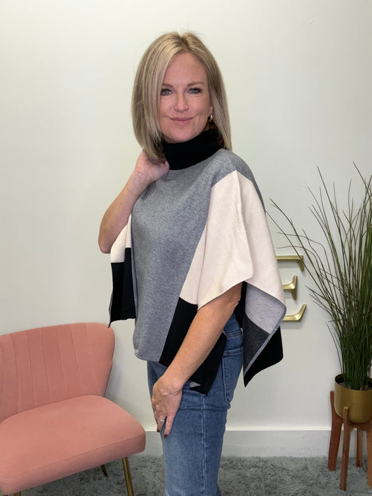 Lovely On You Poncho Top