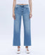 Lovervet Abound Tummy Control High Rise Crop Wide Leg Jeans 160 jeans - Ella Chic Boutique