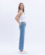 Lovervet Abound Tummy Control High Rise Crop Wide Leg Jeans 160 jeans - Ella Chic Boutique