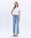 Lovervet Enhance Super High Rise Ankle Slim Wide Jeans 160 jeans - Ella Chic Boutique