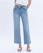 Lovervet Enhance Super High Rise Ankle Slim Wide Jeans 160 jeans - Ella Chic Boutique