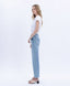 Lovervet Enhance Super High Rise Ankle Slim Wide Jeans 160 jeans - Ella Chic Boutique