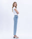 Lovervet Enhance Super High Rise Ankle Slim Wide Jeans 160 jeans - Ella Chic Boutique