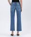 Lovervet Kassia High Rise Medium Wash Raw Hem Ankle Straight Jeans 160 jeans - Ella Chic Boutique