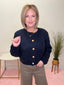 Luxury Button Front Cable Knit Cardigan