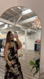 Make an Entrance Floral Midi Dress in Chocolate