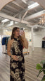 Make an Entrance Floral Midi Dress in Chocolate 150 Dresses & Jumpsuits- Ella Chic BoutiqueLE LIS