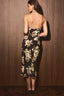 Make an Entrance Floral Midi Dress in Chocolate 150 Dresses & Jumpsuits- Ella Chic BoutiqueLE LIS