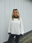 Make it Last Polka Dot Mock Neck Sweatshirt