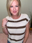 Make the Most Striped Sleeveless Sweater