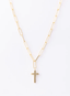 Mara Gold Cross Necklace