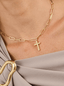 Mara Gold Cross Necklace