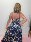 Midnight Garden Luxe Navy Floral Maxi Dress 150 Dresses & Jumpsuits - Ella Chic BoutiquePinch