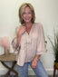 Must Happen Monroe Top in Tan 110 Tops - Ella Chic Boutique