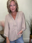 Must Happen Monroe Top in Tan 110 Tops - Ella Chic Boutique