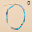 Natural Stone Semi-Precious Glass Mixed Necklace
