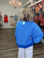 Nautical Vibes Blue and Navy Striped Fleece Sweatshirt 110 Tops- Ella Chic BoutiqueWishlist