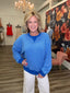 Nautical Vibes Blue and Navy Striped Fleece Sweatshirt 110 Tops- Ella Chic BoutiqueWishlist