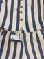 Navy Striped High Waist Linen Shorts 180 Shorts & Skirts - Ella Chic BoutiqueBlu Pepper
