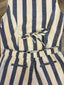 Navy Striped High Waist Linen Shorts 180 Shorts & Skirts - Ella Chic BoutiqueBlu Pepper