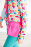 Neon Pink Crossbody Bag 220 Accessories - Ella Chic Boutique