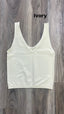 Oh So Soft Cropped Tank Top 120 Tees & Tanks - Ella Chic BoutiqueYelete