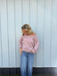 Olivia Dusty Pink V-neck Sweater