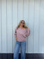 Olivia Dusty Pink V-neck Sweater 110 Tops- Ella Chic BoutiqueLE LIS