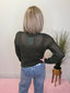 Open Knit Crochet Cardigan Sweater in Dark Olive 130 Sweaters- Ella Chic BoutiqueZenana