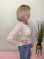 Open Knit Crochet Cardigan Sweater in Sand Beige 130 Sweaters- Ella Chic BoutiqueZenana