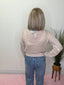 Open Knit Crochet Cardigan Sweater in Sand Beige 130 Sweaters- Ella Chic BoutiqueZenana