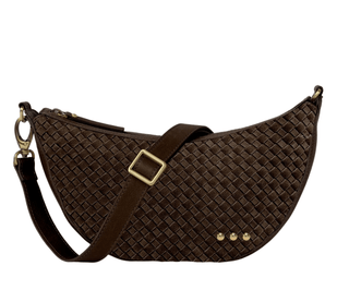 Paige Suede Woven Crossbody 220 Accessories- Ella Chic BoutiquePretty Simple