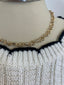 Parker Twisted Chain Necklace in Gold 210 jewelry - Ella Chic BoutiqueCanvas Style