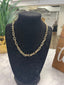 Parker Twisted Chain Necklace in Gold 210 jewelry - Ella Chic BoutiqueCanvas Style