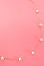 Pearl Spaced Gold Necklace (Non-tarnish)