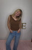 Perfection Off the Shoulder Top in Chocolate 110 Tops - Ella Chic BoutiqueHYFVE