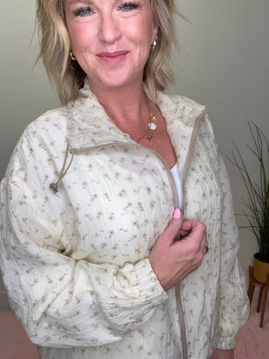 Petal Mist Lightweight Jacket