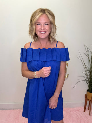 Pinch Cobalt Blue Fancy Party Dress 150 Dresses & Jumpsuits - Ella Chic BoutiquePinch