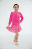 Pink Velvet Sequin Twirl Skort 240 Kids Clothing - Ella Chic Boutique