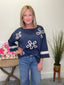 Prettiest Patchwork Flower Top 110 Tops - Ella Chic Boutique