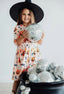 Pretty Pumpkins and Ghosts Dress - Girls 240 Kids Clothing - Ella Chic Boutique