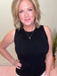 Promise Me Sleeveless Sweater Top in Black 110 Tops - Ella Chic BoutiqueHYFVE